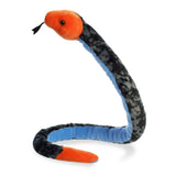 Snake Blue Malayan Coral Snake Plush Toy, 50 in