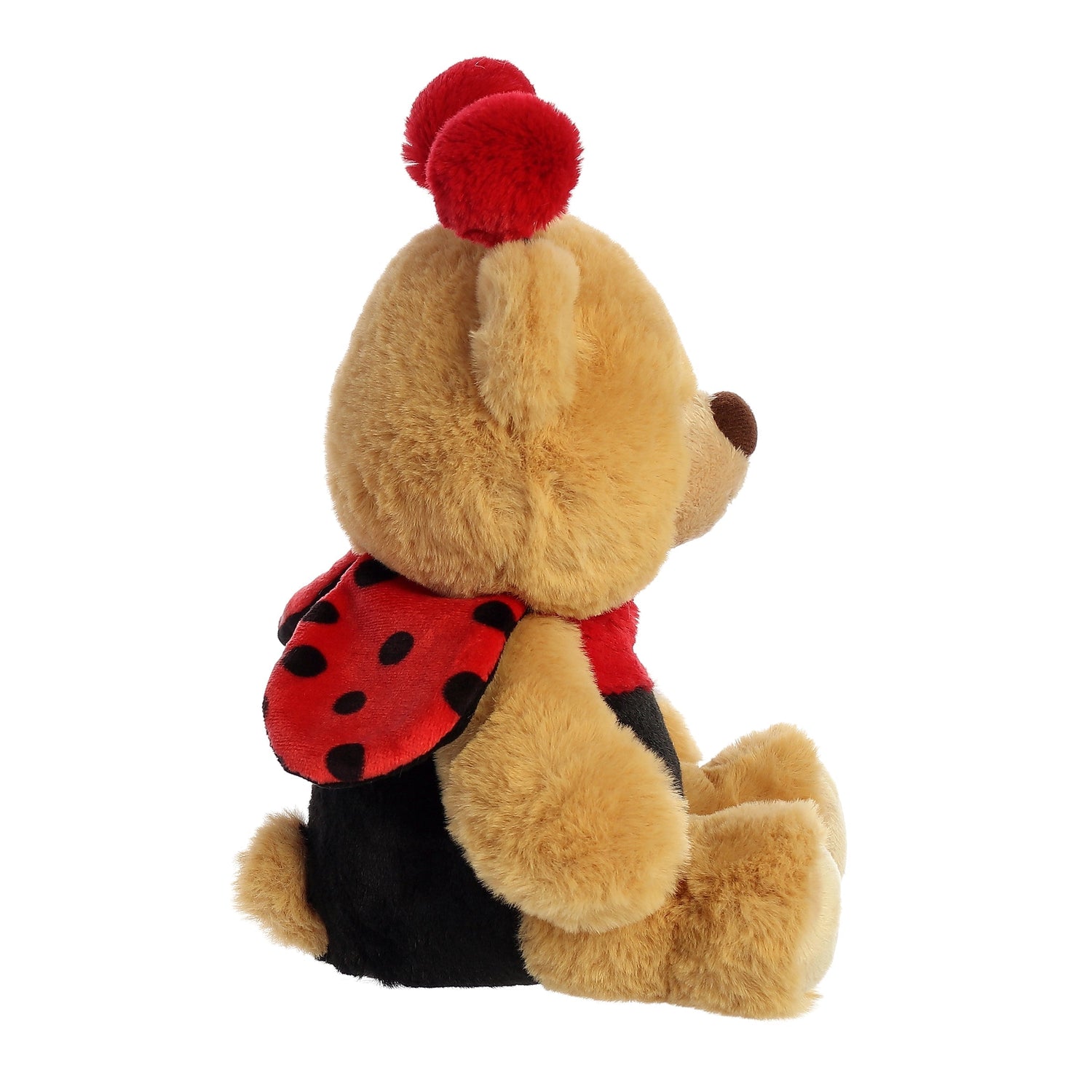 Spring Ladybug Bear Wanna Be Plush Toy, 10 in