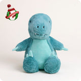 Velociraptor adorable dino is microwave-safe for cozy snuggle