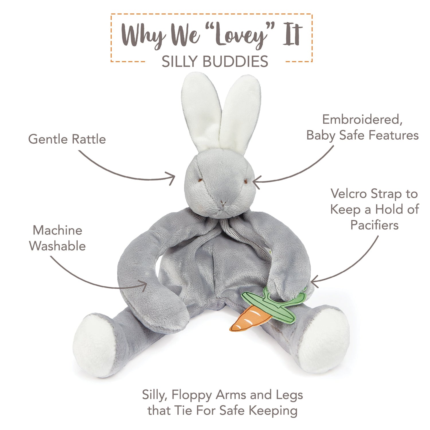 Bloom Bunny Silly Buddy