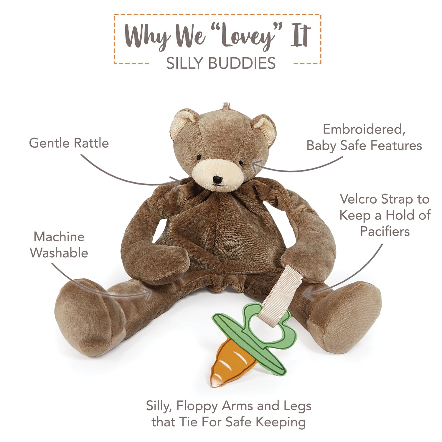 Cubby the Bear Silly Buddy