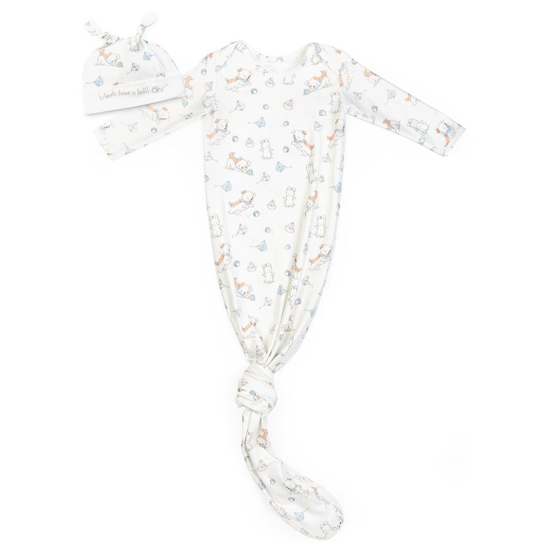 Baby Gown and Cap Set – Bud Bunny