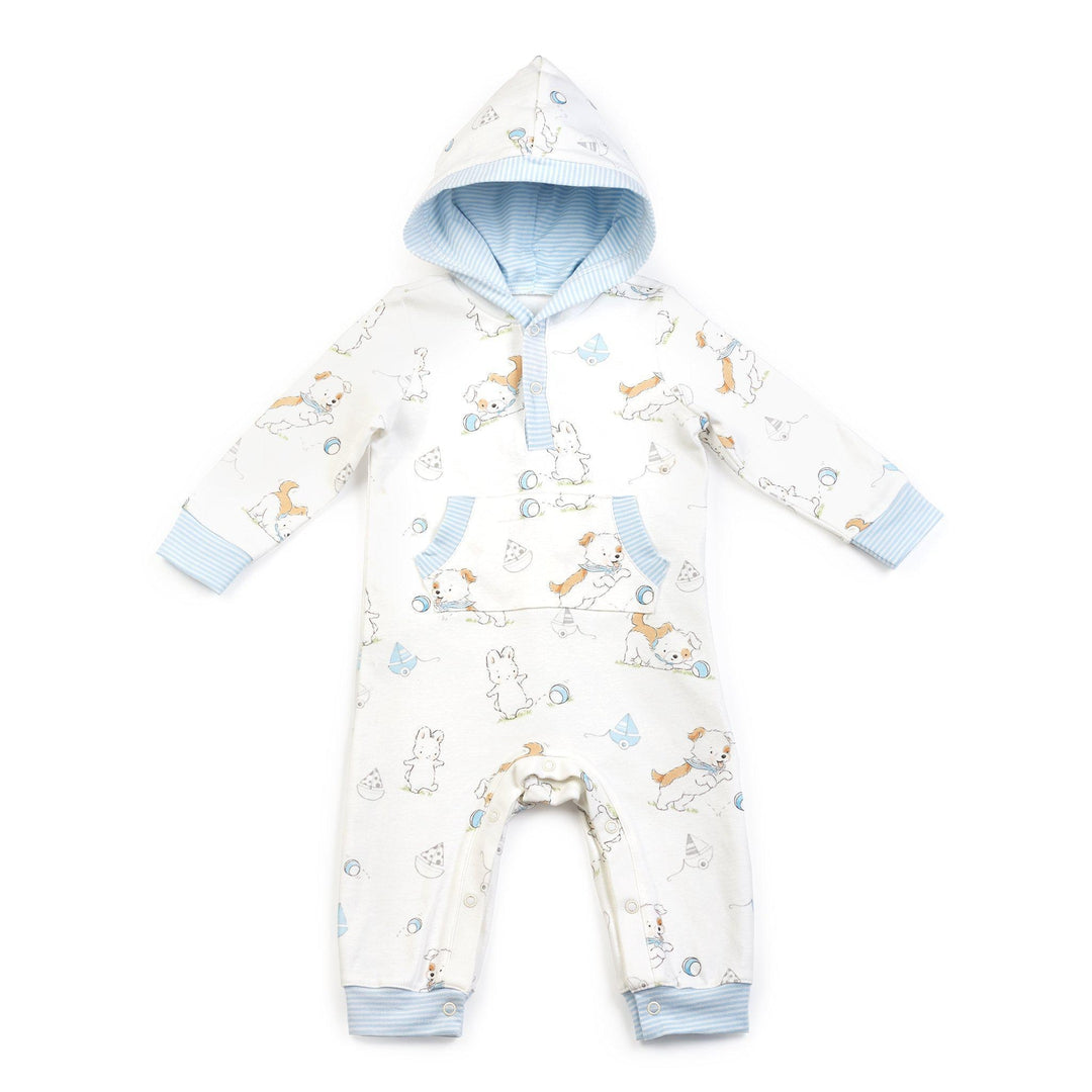Baby Romper – Bud Bunny & Skipit Pup Cotton Knit