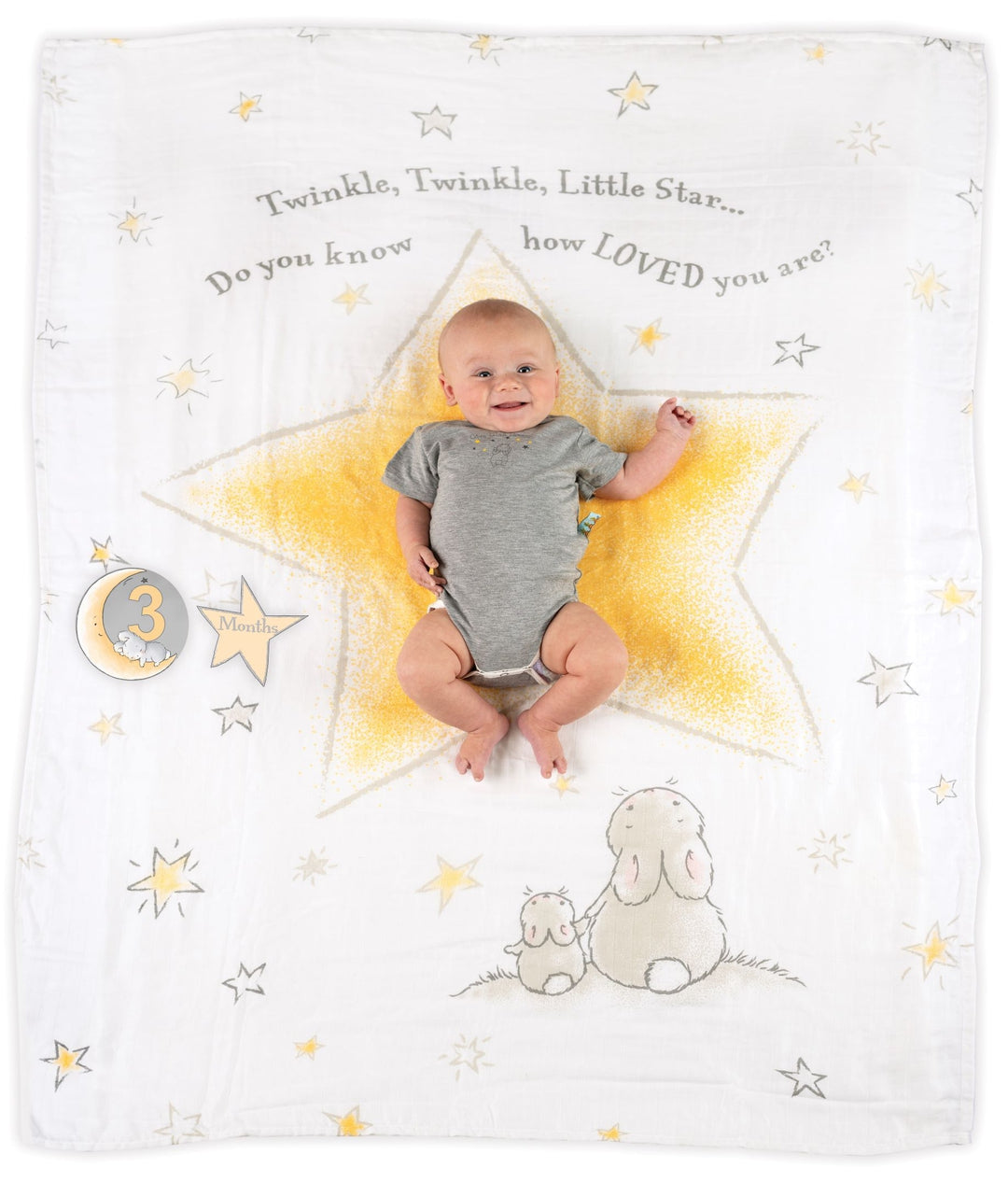 Twinkle Twinkle Milestone Blanket