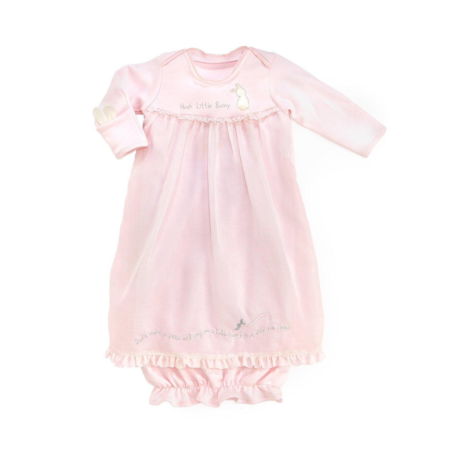 Hush Bunny Newborn Gown