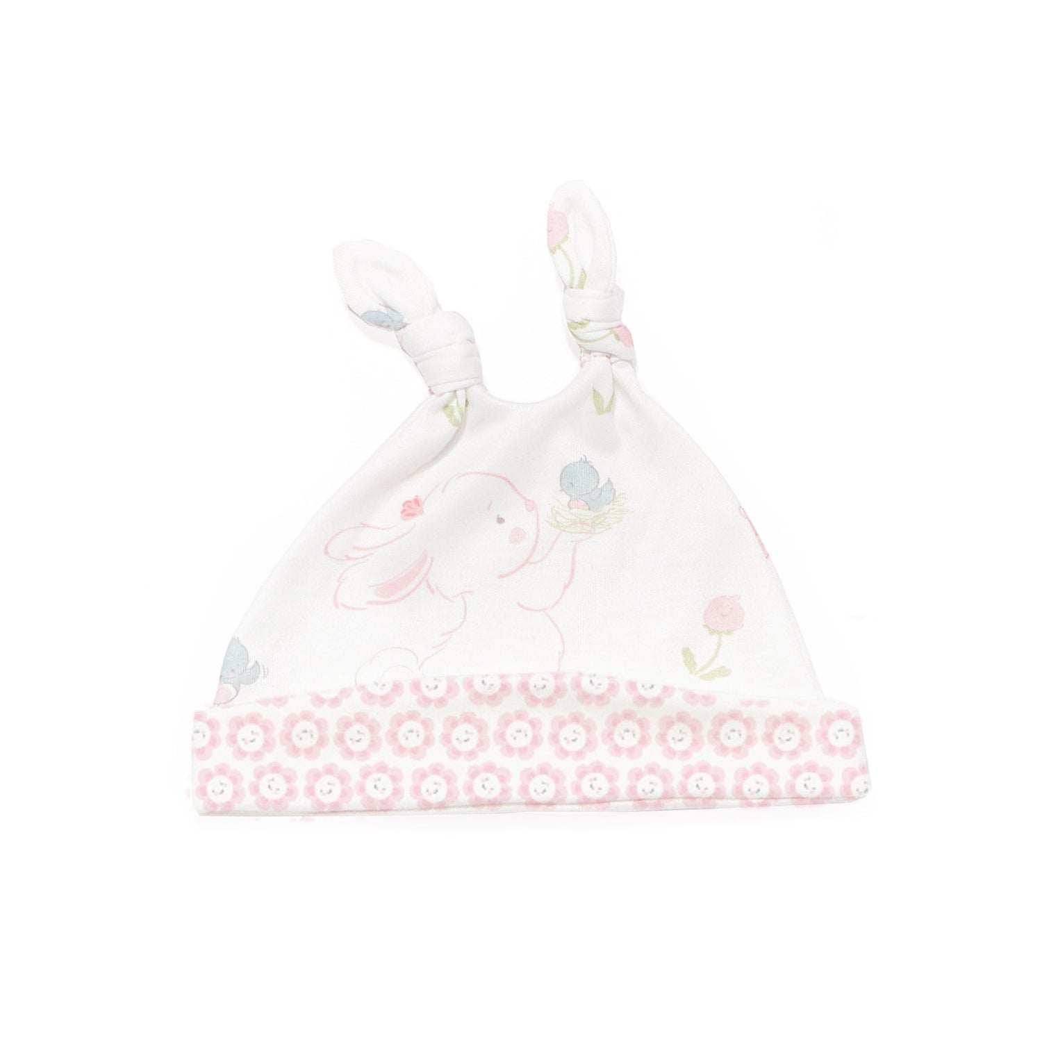 Blossom Bunny Kimono Romper and Hat Set