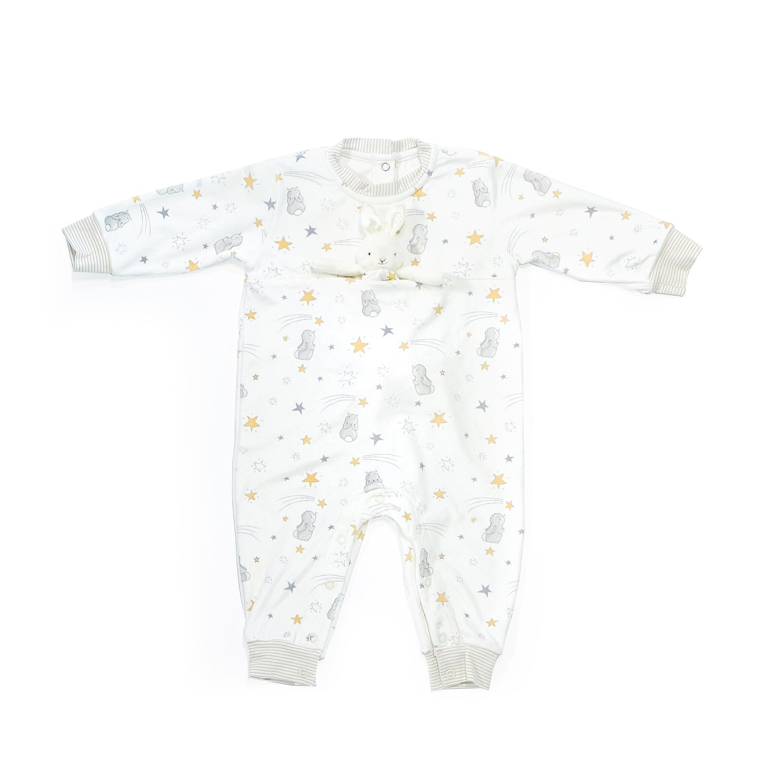 Bloom Bunny Playsuit and Binkie Set