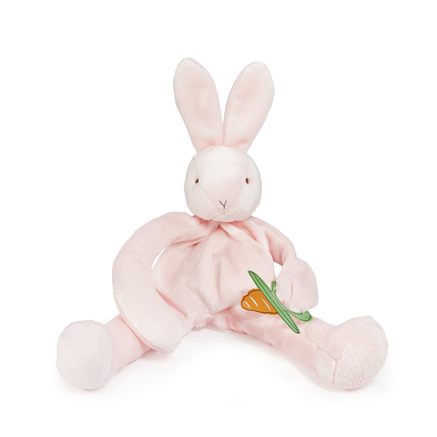 Plush Bunny Pacifier Holder – Blossom Bunny Silly Buddy, 10 in