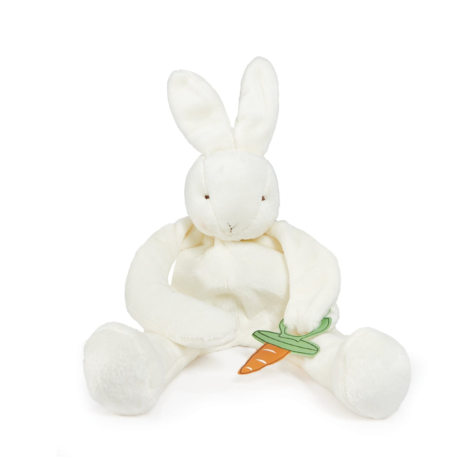 Plush Bunny Pacifier Holder – Bun Bun Silly Buddy, 10 in