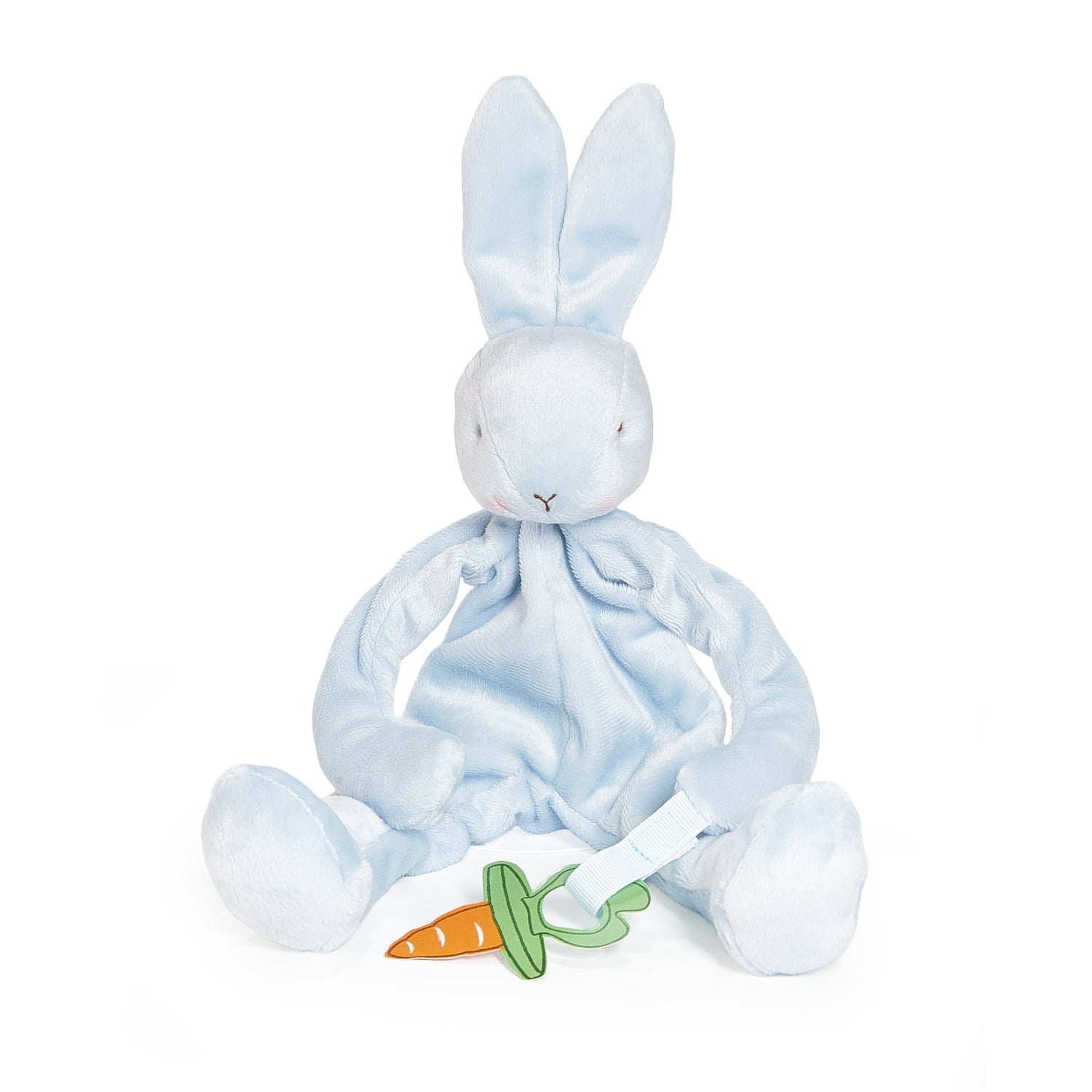 Plush Bunny Pacifier Holder – Bud Bunny Silly Buddy, 10 in