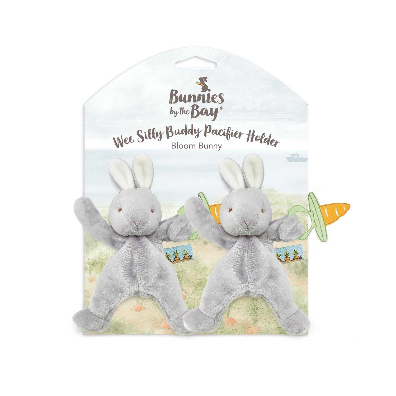 Wee Silly  - A Hare and a Spare - 2 Pack Gray