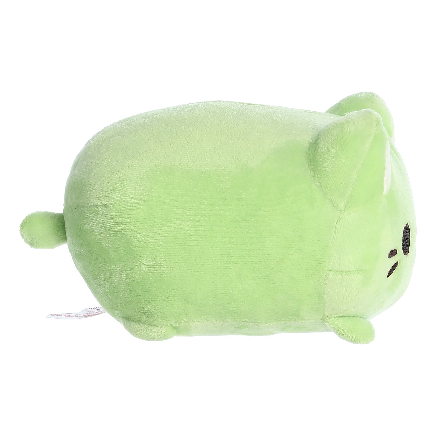 Tasty Peach Green Tea Meowchi Plush Toy, 7 in