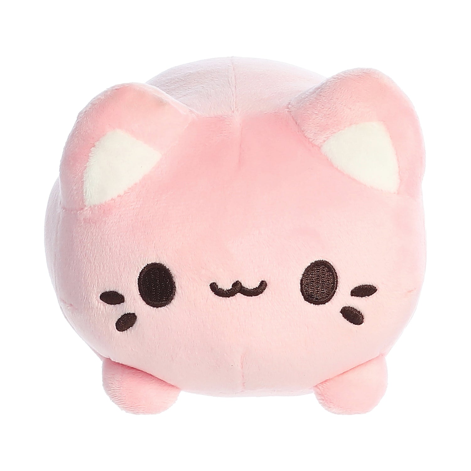 Tasty Peach Strawberry Meowchi Plush Toy, 7 in