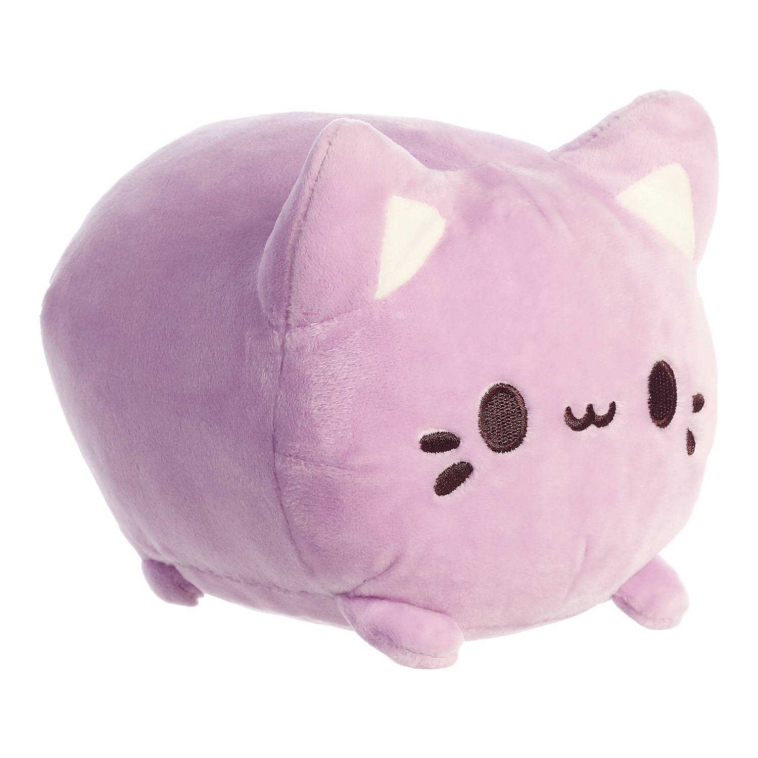 Tasty Peach Taro Meowchi Plush Toy Stuffed Animal, 7 in