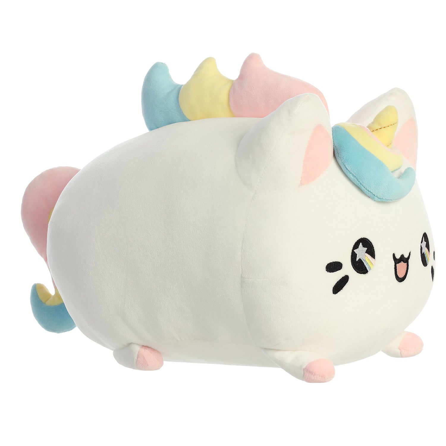 Tasty Peach Unicorn Meowchi Plush Toy Stuffed Animal, 15 in