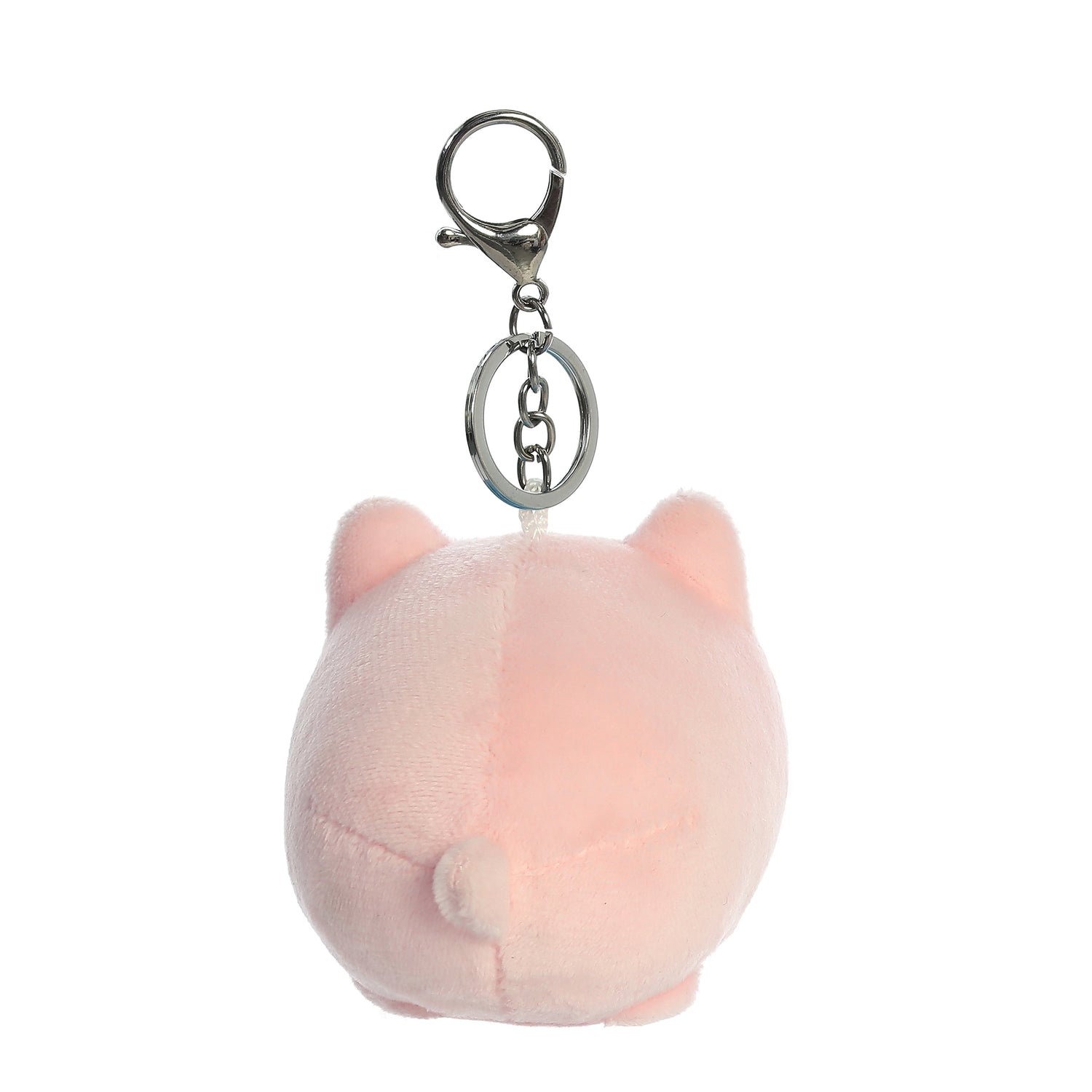 Tasty Peach Strawberry Meowchi Clip On Plush Toy, 3.5 in
