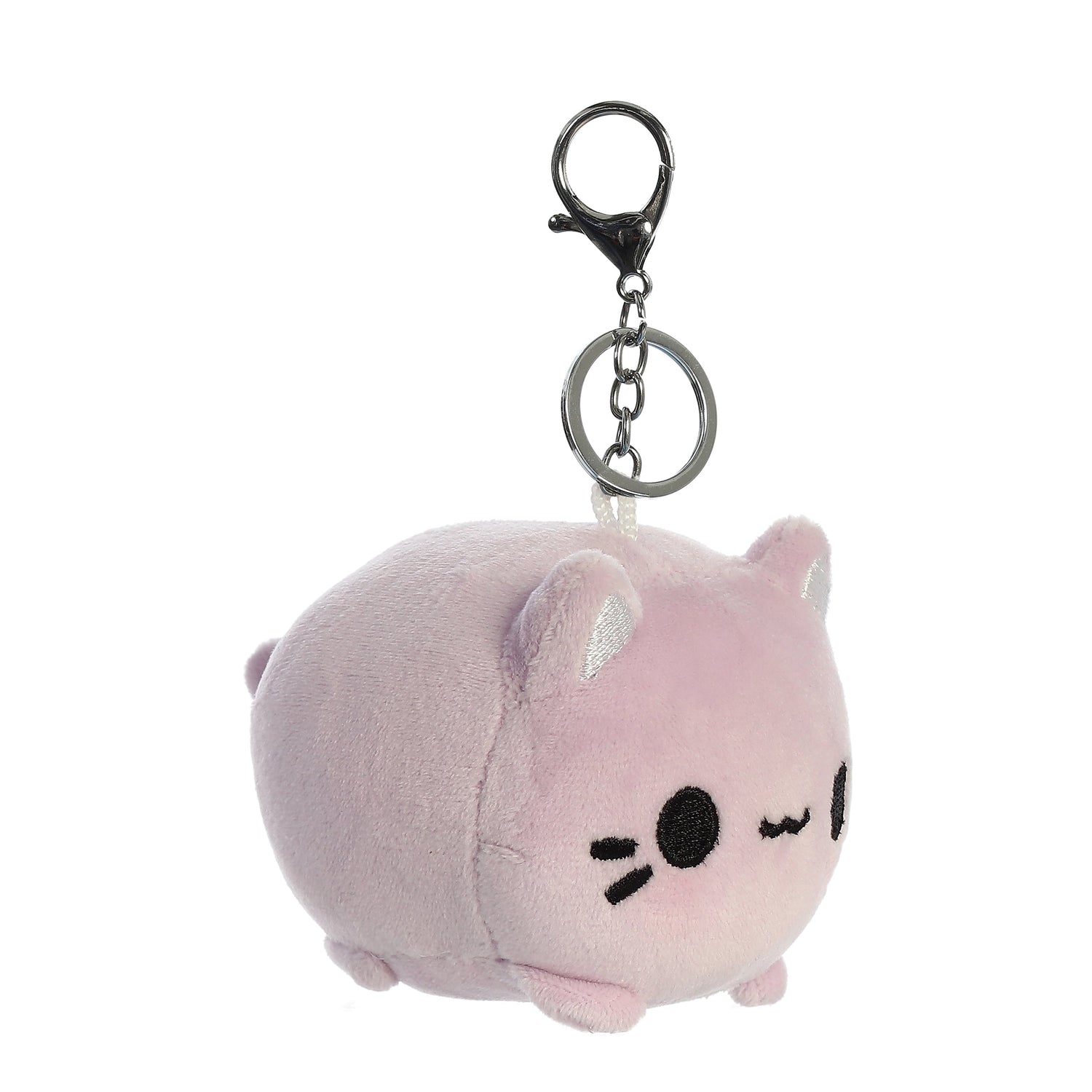 Tasty Peach Taro Meowchi Clip On Plush Toy, 3.5 in