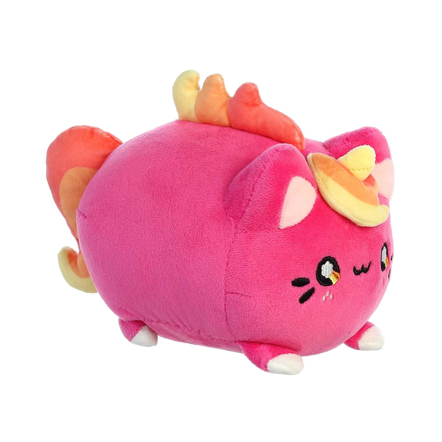 Tasty Peach Berry Sunset Meowchi Plush Toy, 7 in