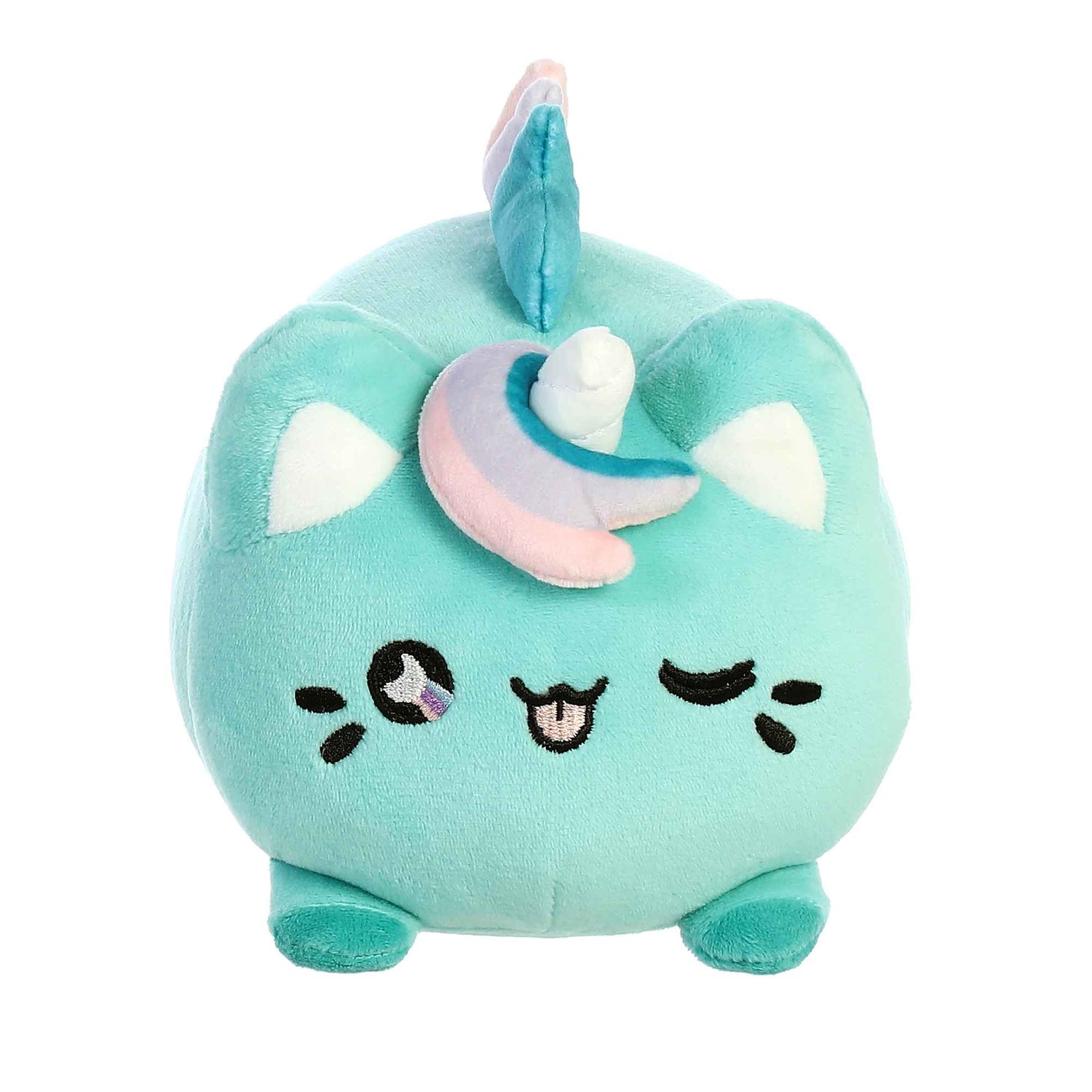 Tasty Peach Moon Blossom Meowchi Plush Toy, 7 in