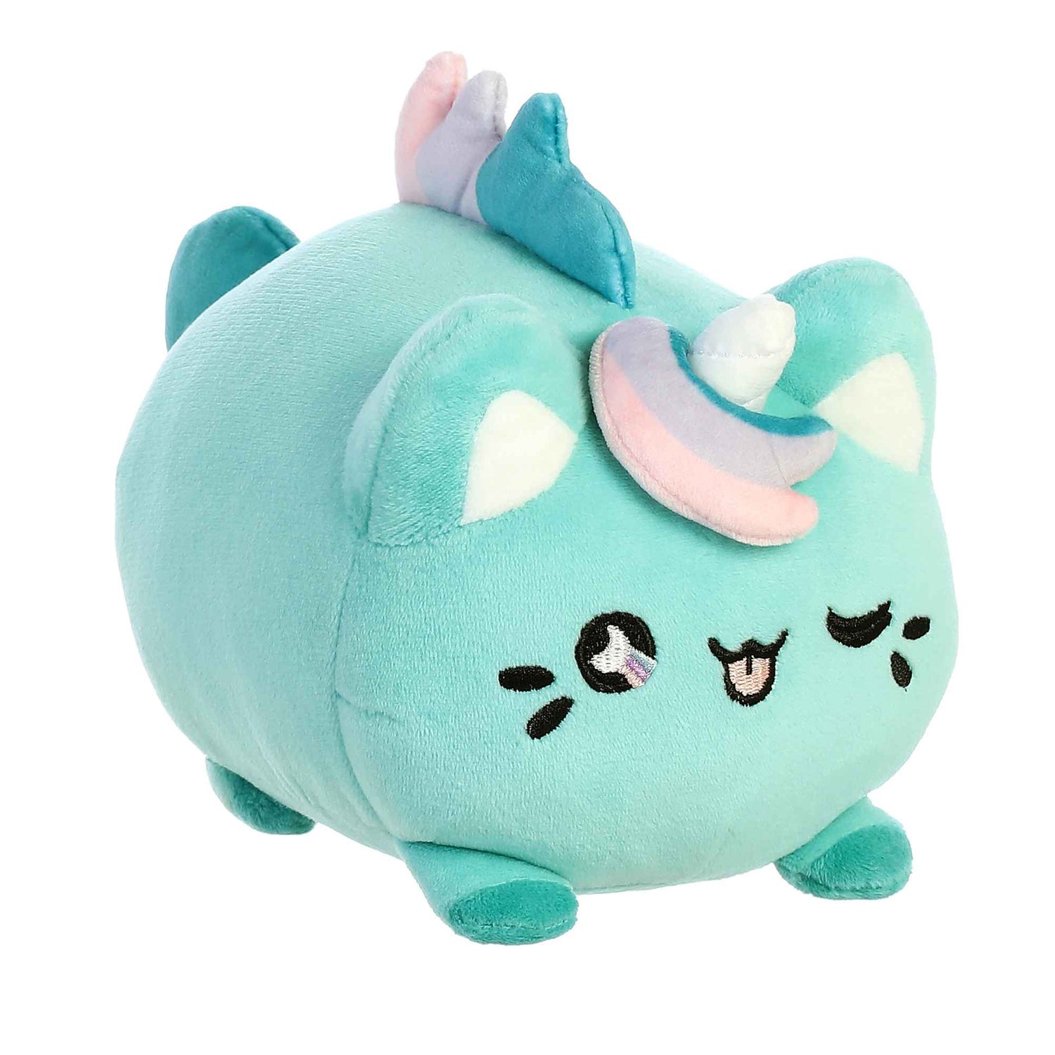 Tasty Peach Moon Blossom Meowchi Plush Toy, 7 in