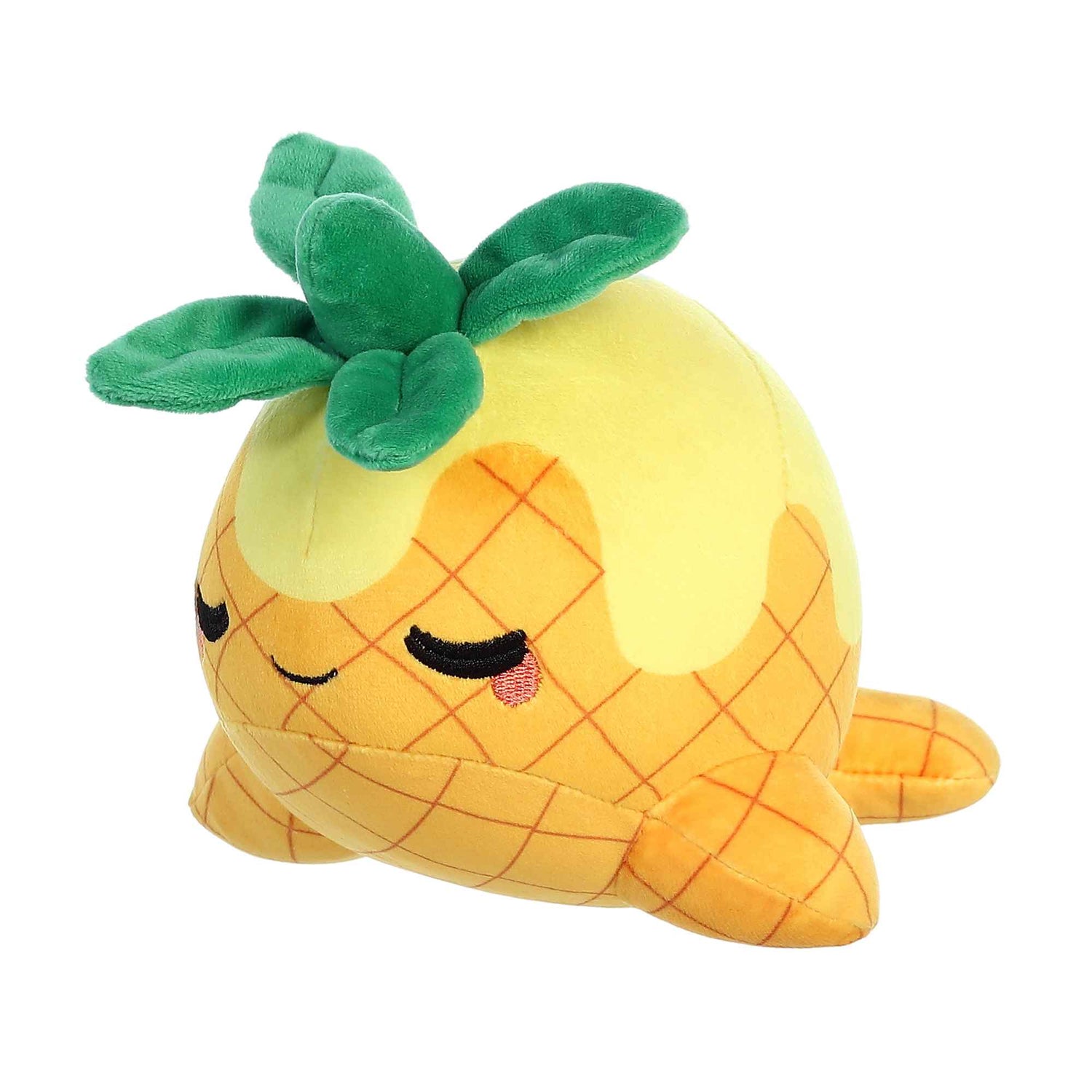 Tasty Peach Pineapple Nomwhal Plush Toy, 7 in