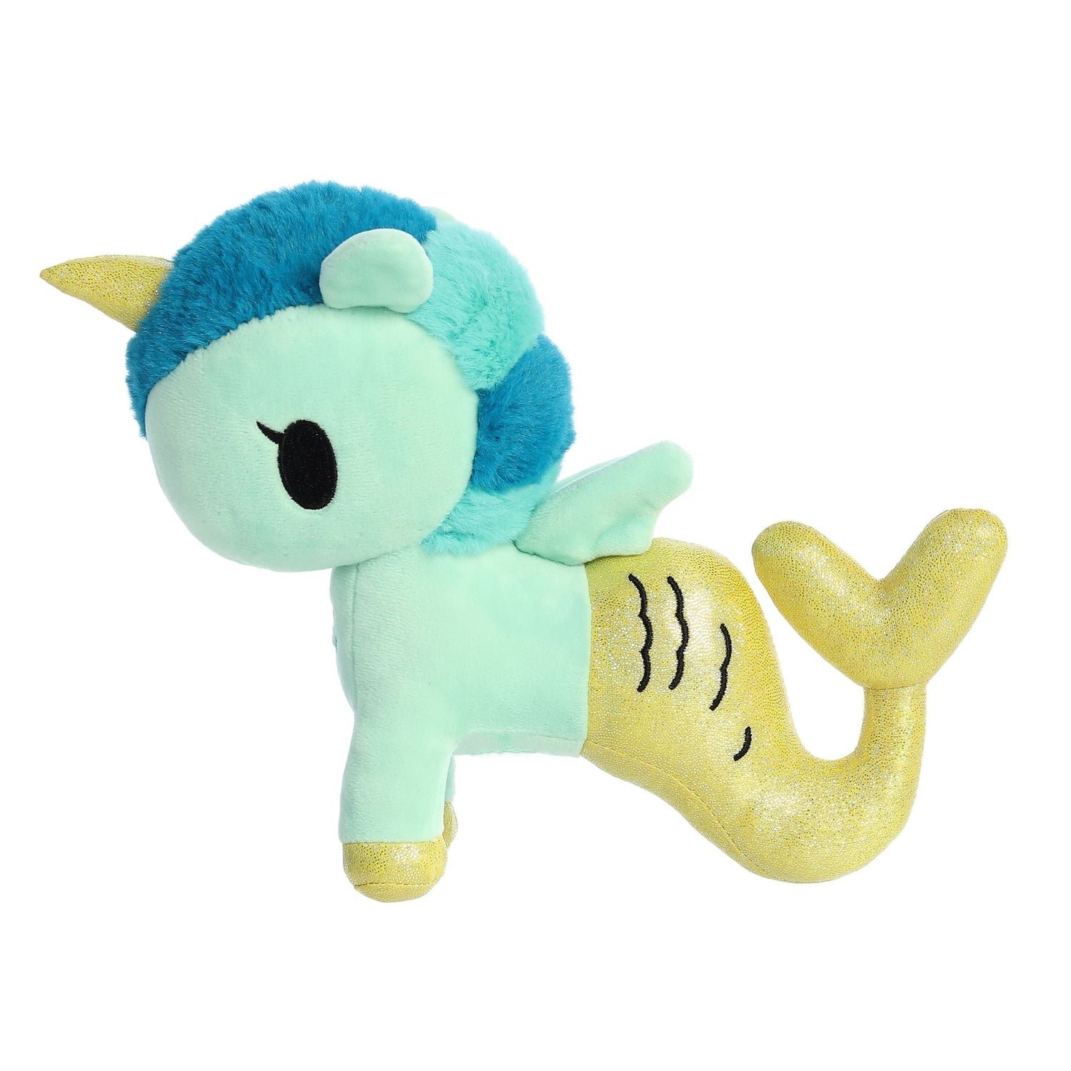 tokidoki Sea Green Plush Toy Stuffed Animal, 7.5 in