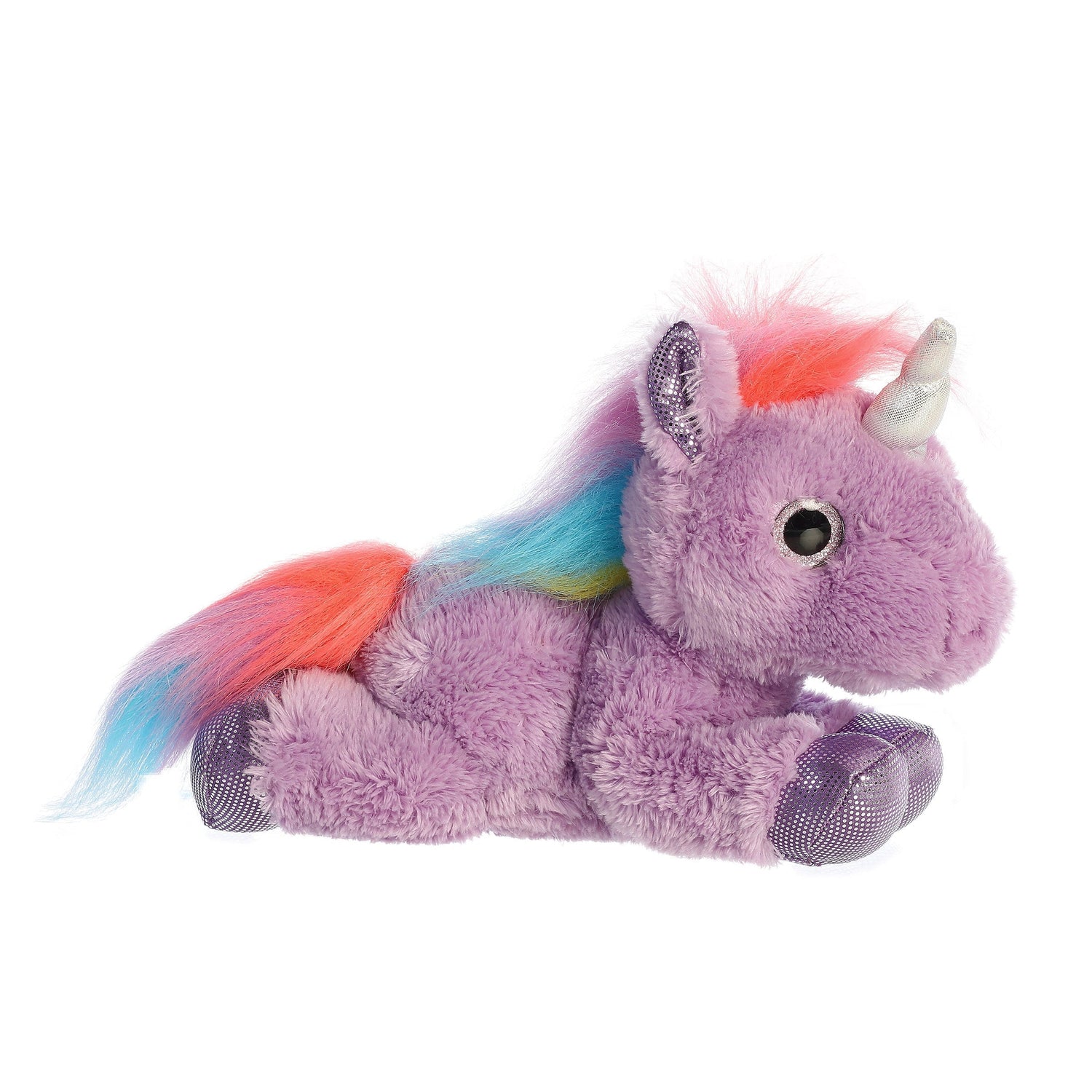 Sparkle Tales Electra Unicorn Plush Toy, 12 in
