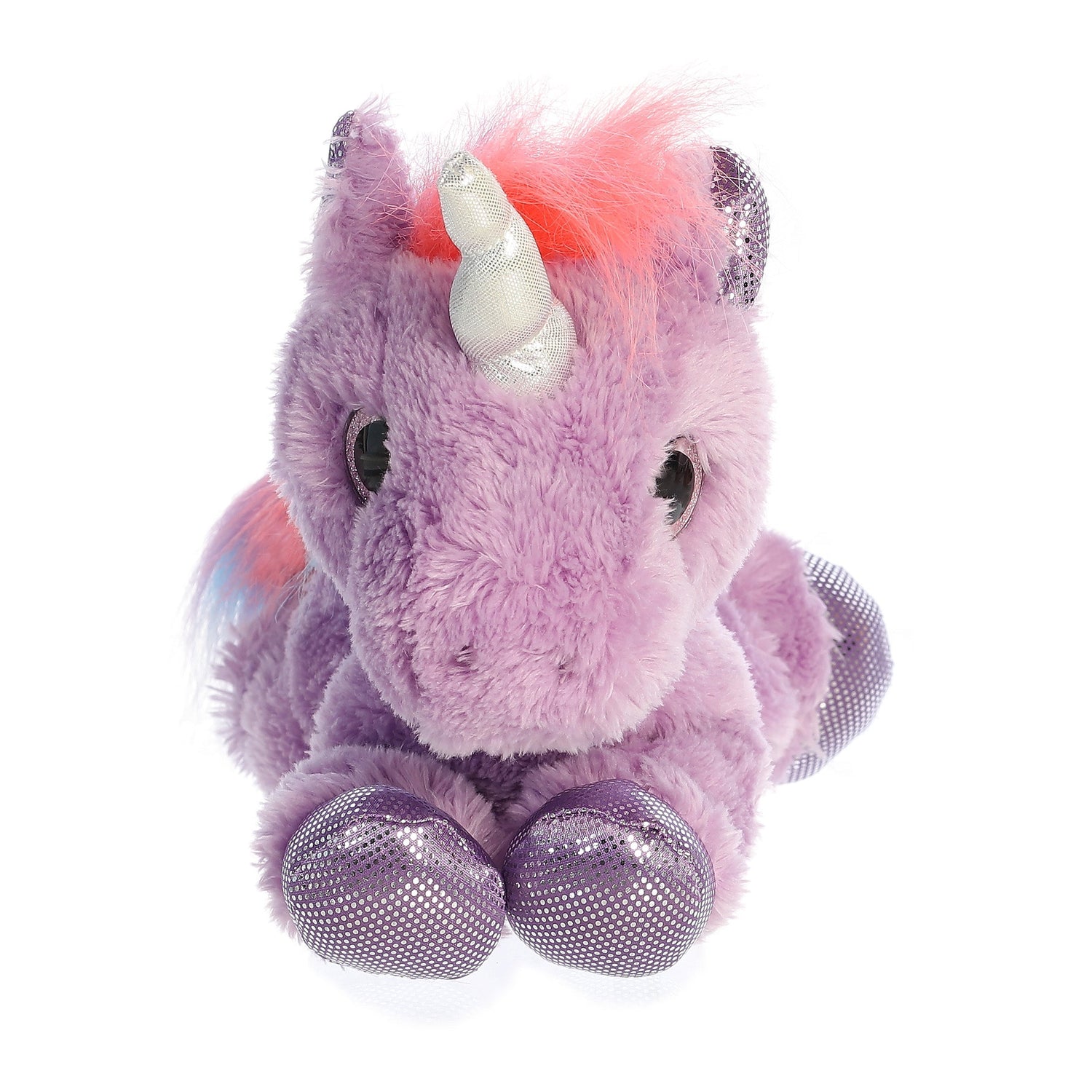 Sparkle Tales Electra Unicorn Plush Toy, 12 in