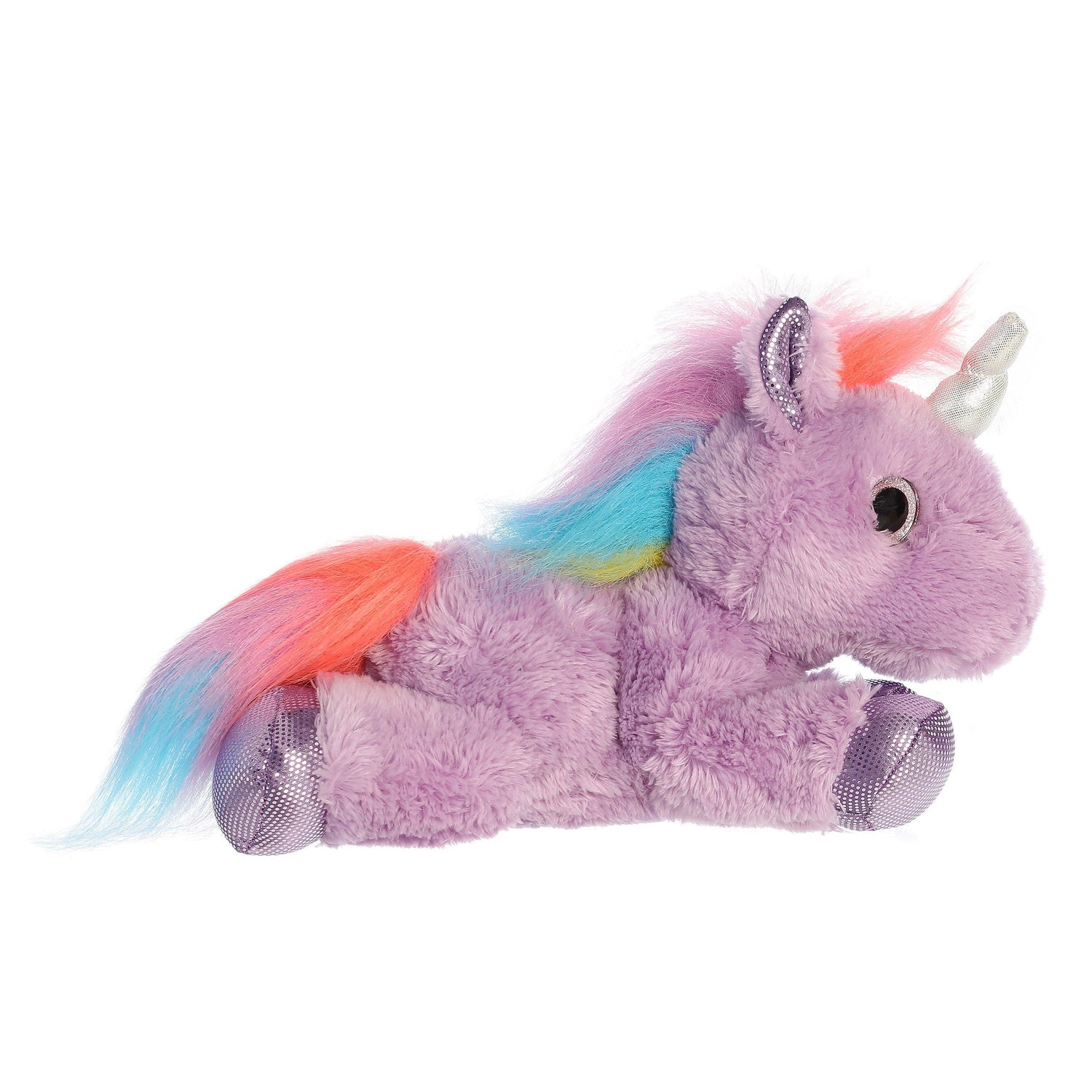 Sparkle Tales Electra Unicorn Plush Toy, 12 in