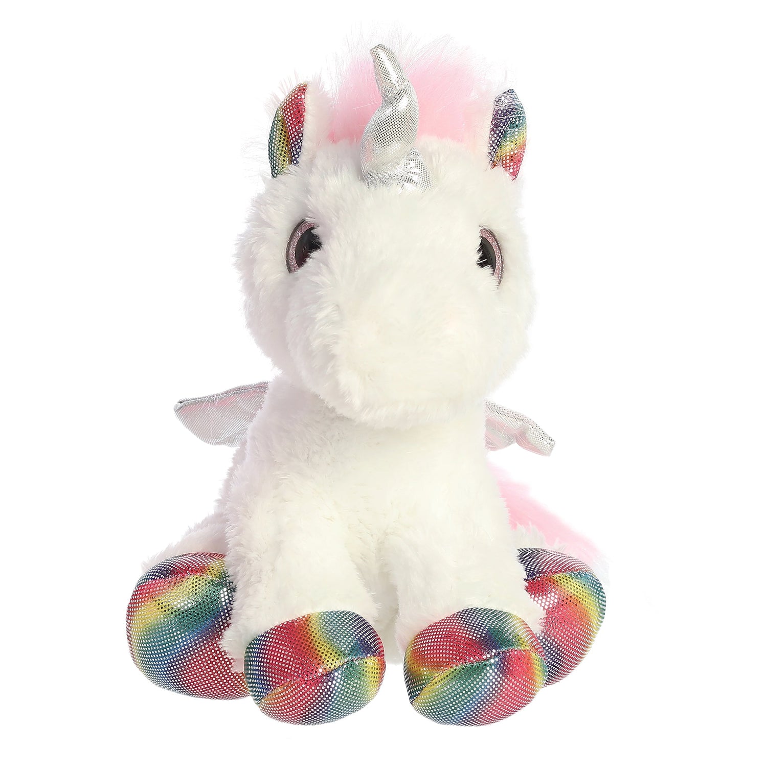 Sparkle Tales Astra Unicorn Plush Toy Stuffed Animal, 12 in