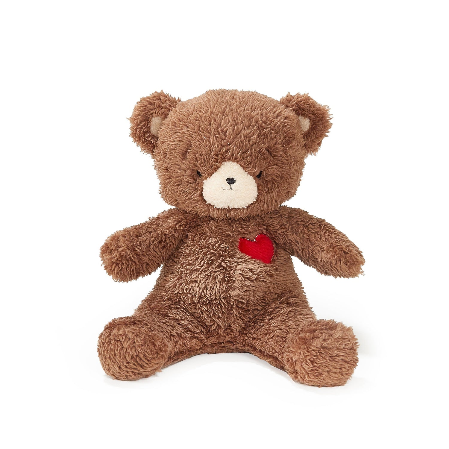 Teddy Love – Soft Stuffed Bear with Heart Patch, 14 Inches