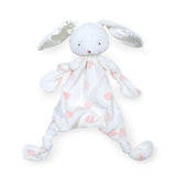 Knotty Bunny Plush Lovey – Pink Polka Dot, 16 in