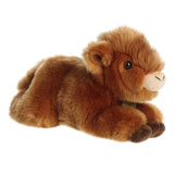 '- Miyoni Tots - 11" Highland Cow Calf