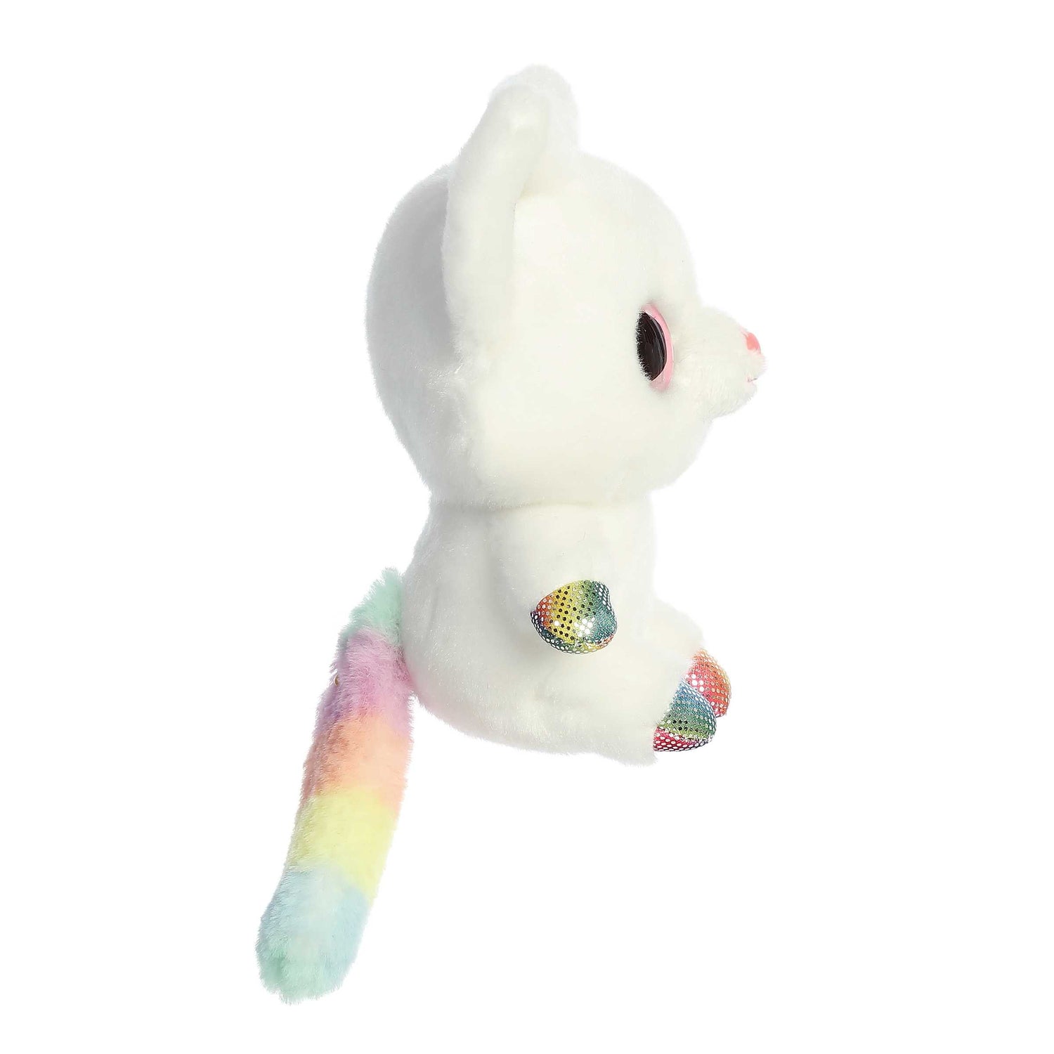 Yoohoo Rainbow Pammee Plush Toy Stuffed Animal, 5 in