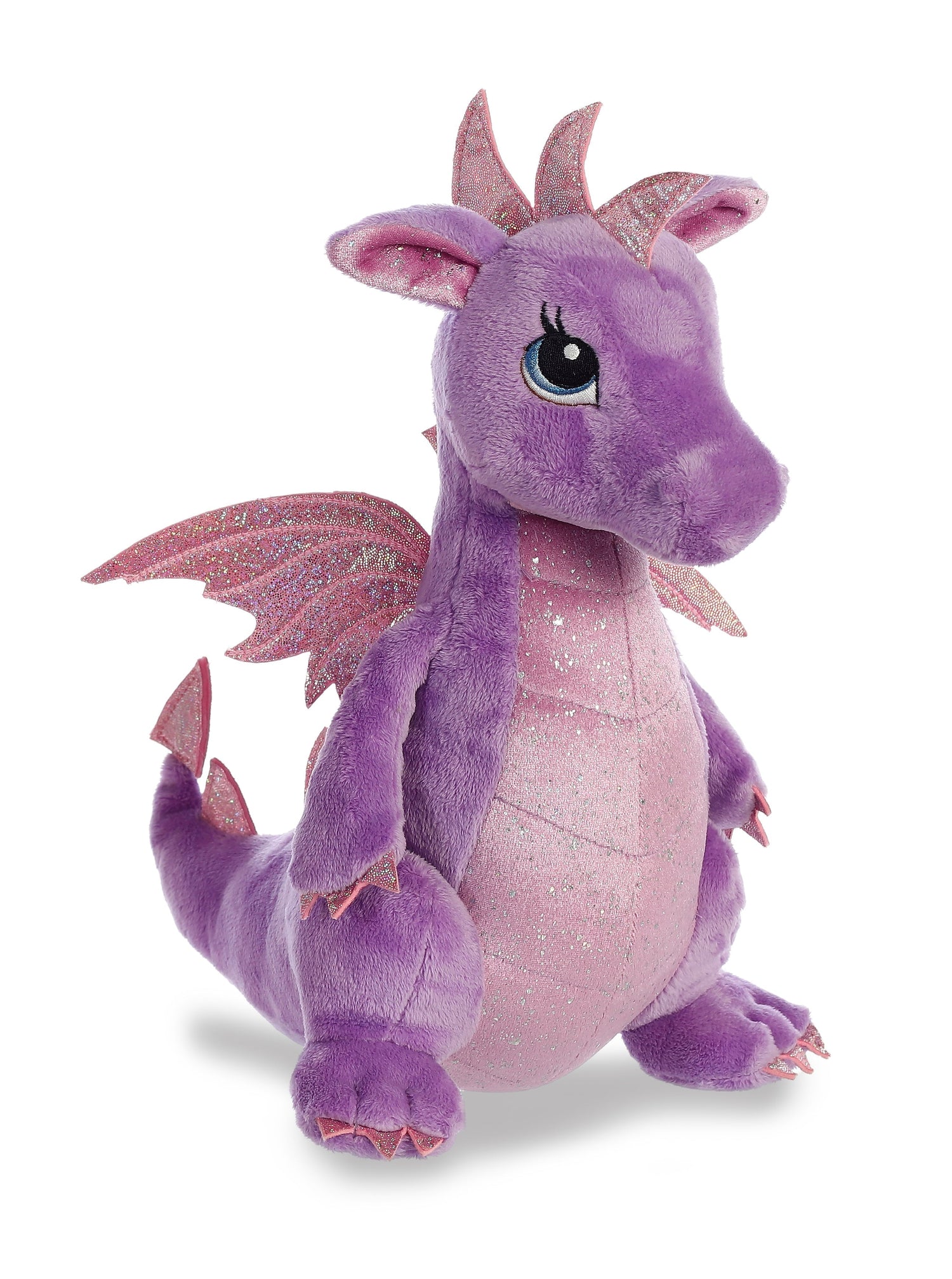 Sparkle Tales Larkspur Dragon Plush Toy, 12 in