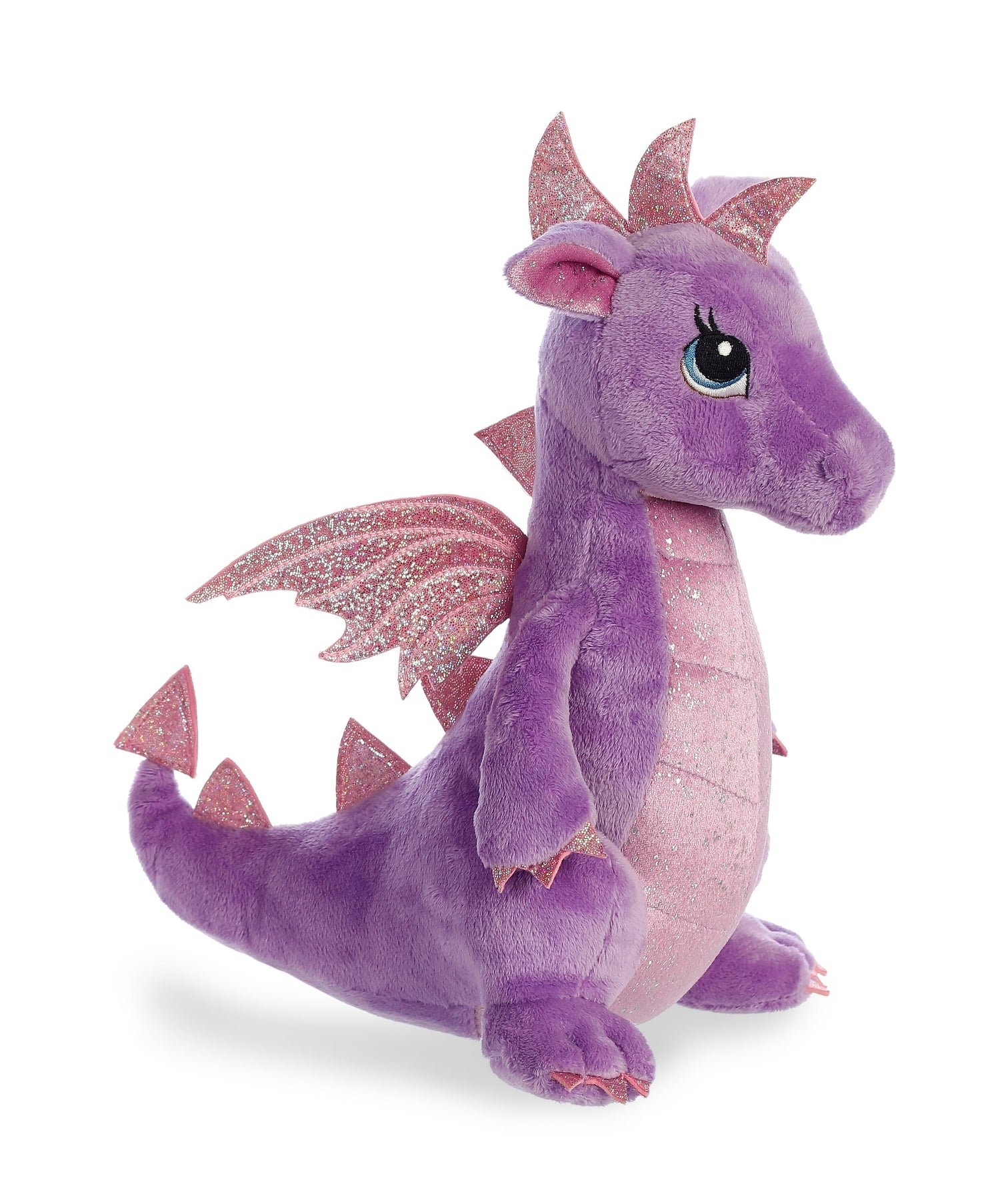 Sparkle Tales Larkspur Dragon Plush Toy, 12 in