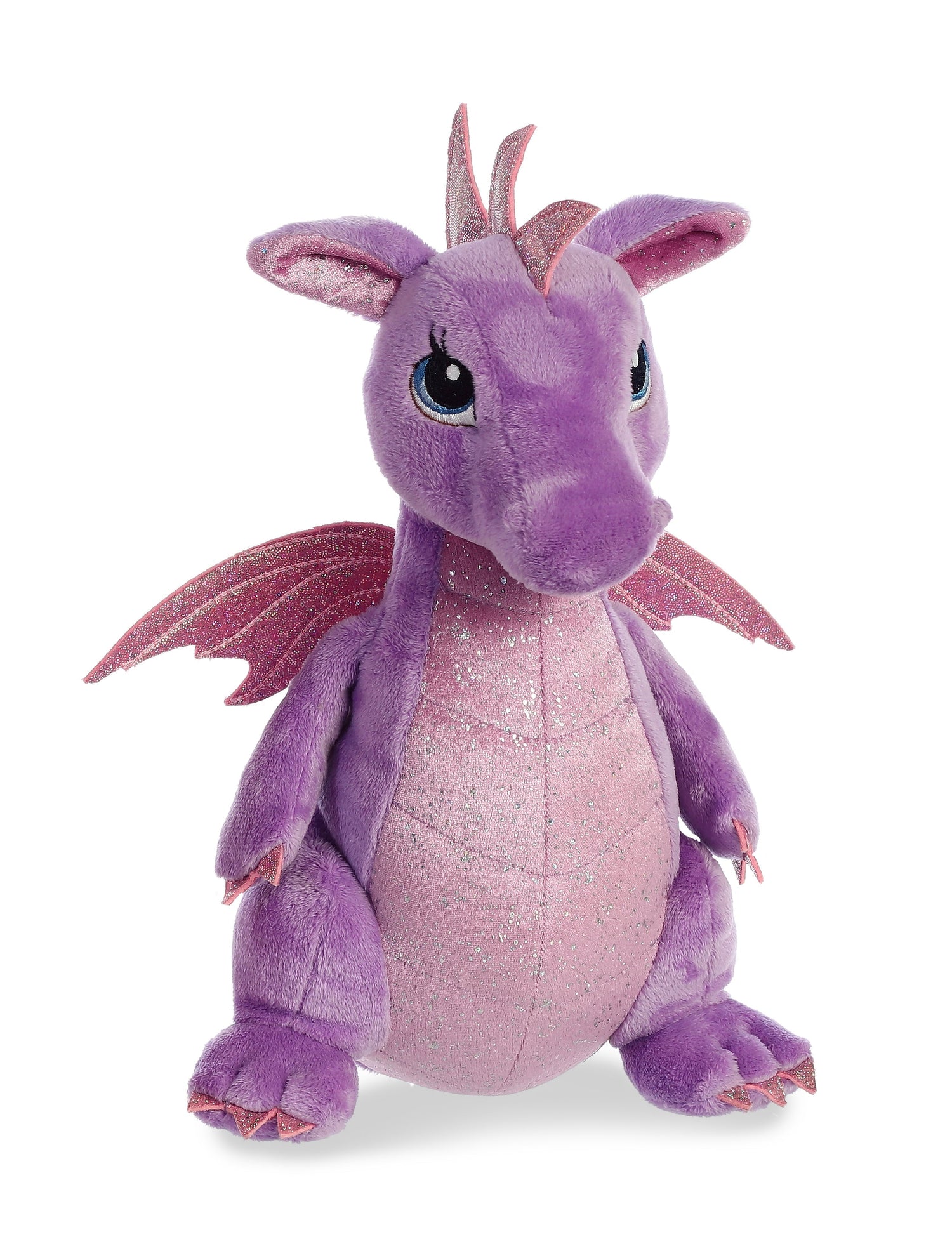 Sparkle Tales Larkspur Dragon Plush Toy, 12 in