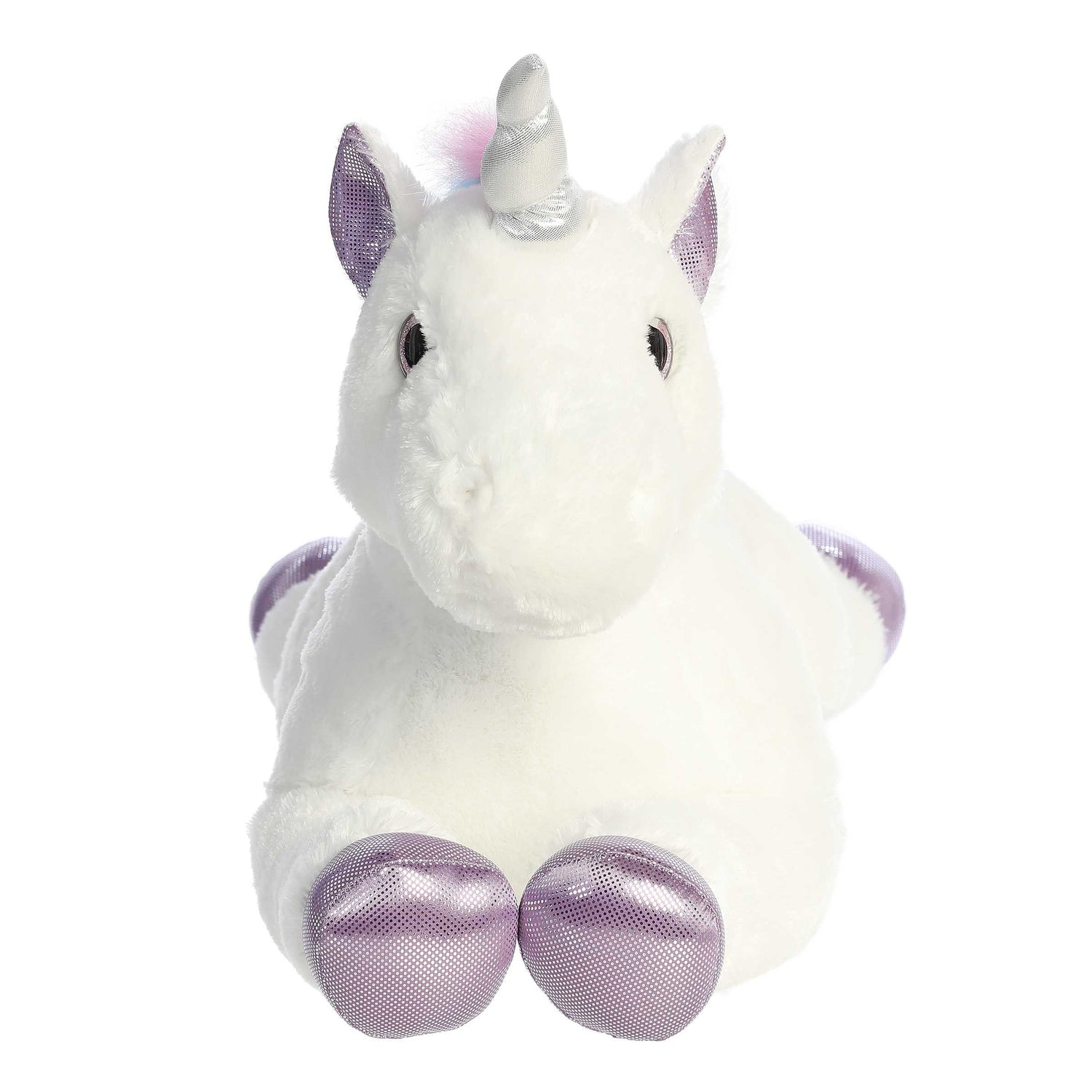Super Flopsie Rainbow Unicorn Plush Toy, 27 in