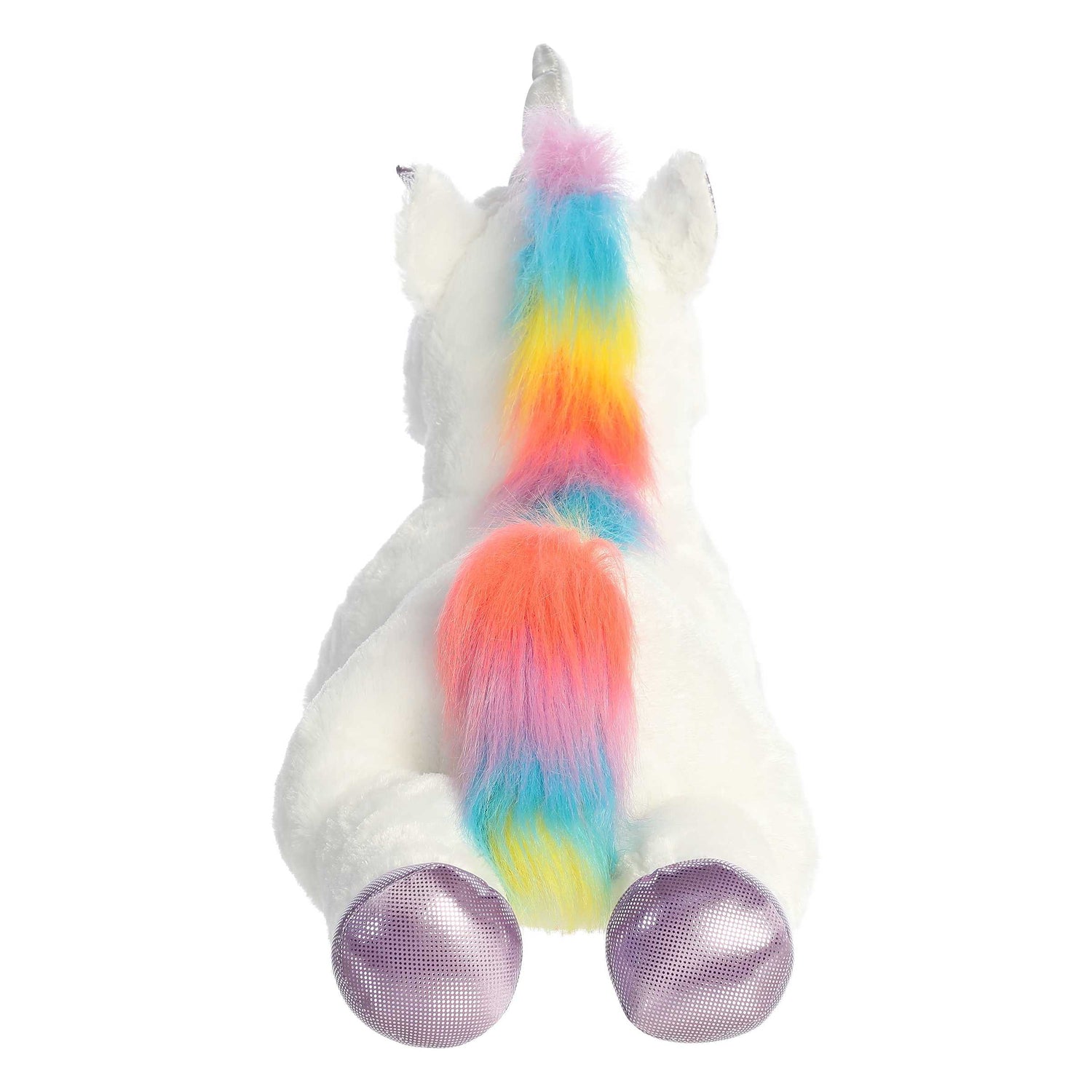 Super Flopsie Rainbow Unicorn Plush Toy, 27 in