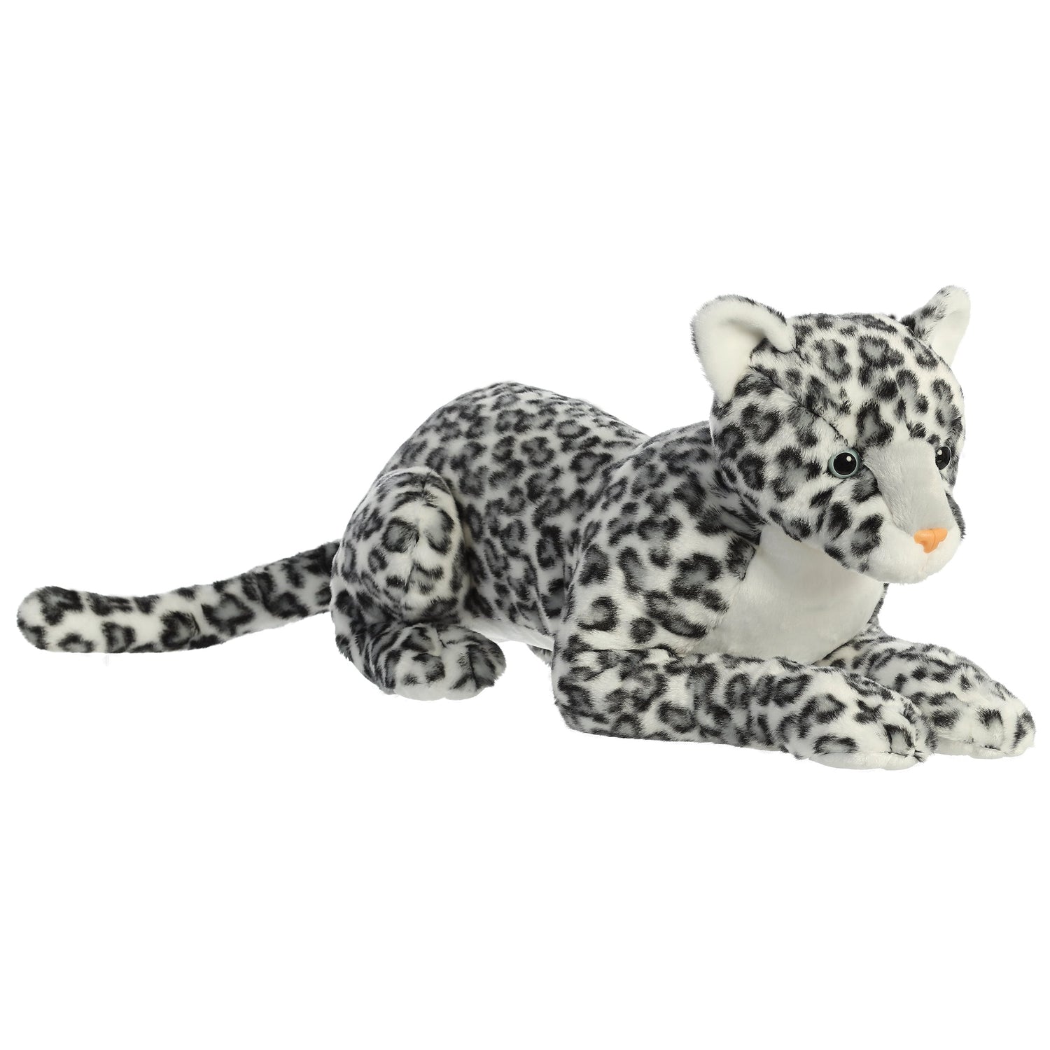 Super Flopsie Snow Leopard Plush Toy Stuffed Animal, 28 in