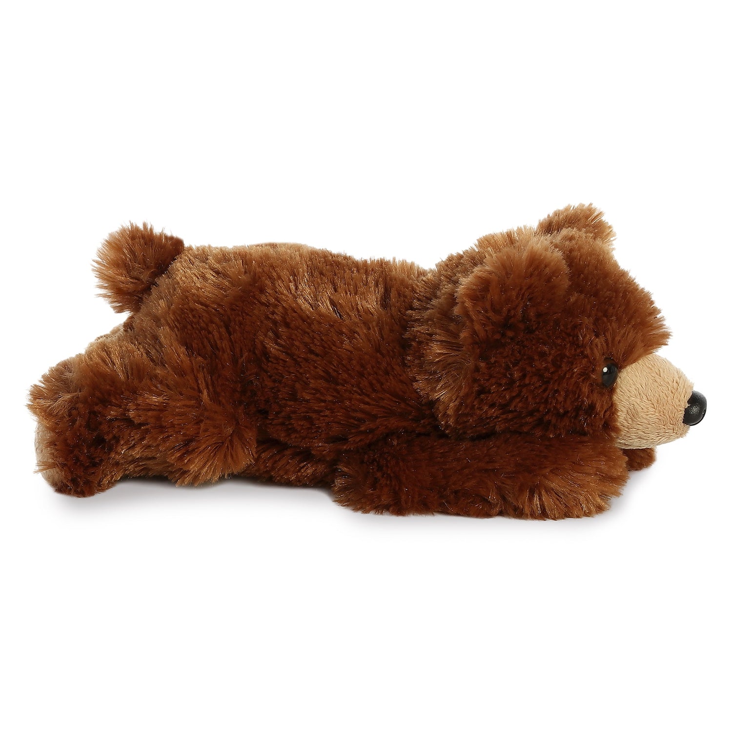 Mini Flopsie Grizzly Bear Plush Toy Stuffed Animal, 8 in