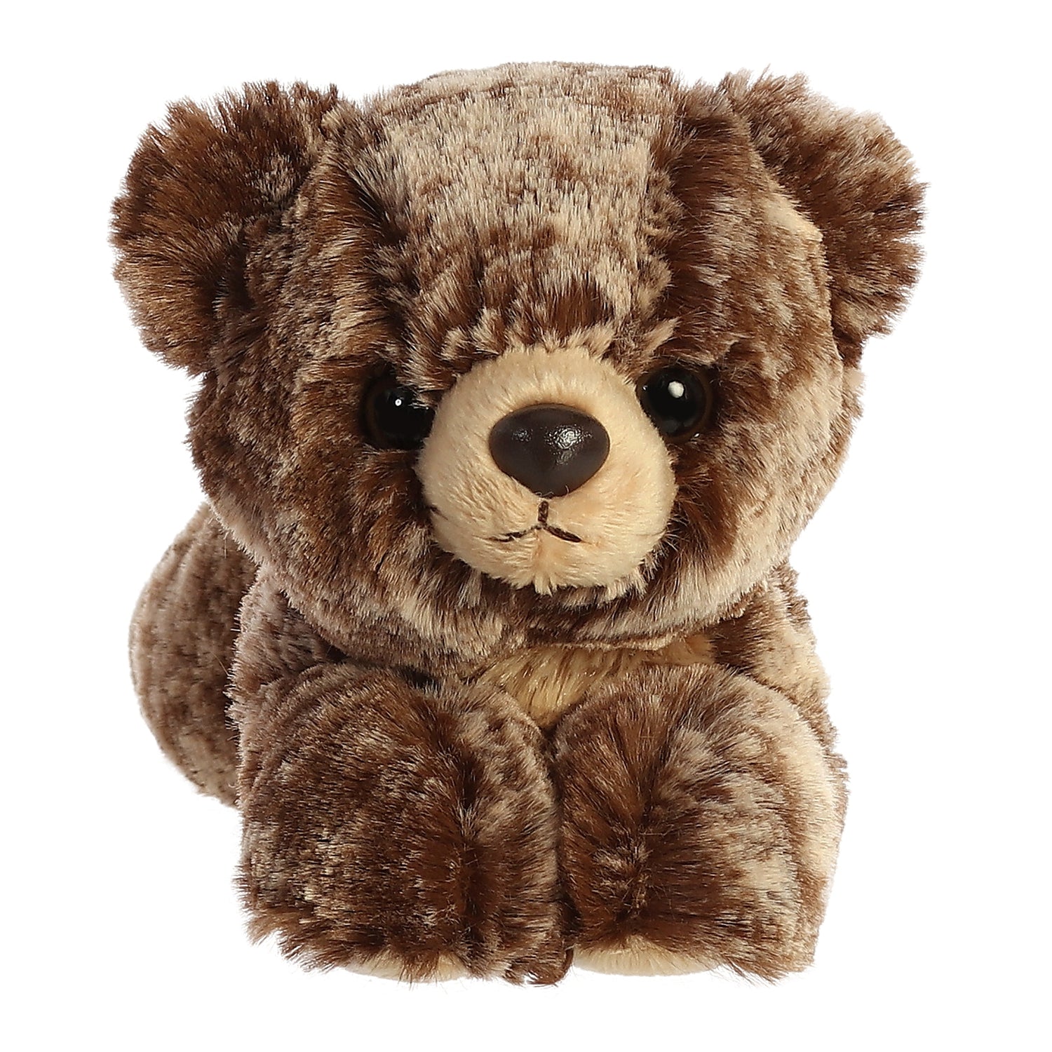 Mini Flopsie Brownie Bear Plush Toy Stuffed Animal, 8 in