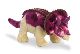 Dinos & Dragons Triceratops Plush Toy Stuffed Animal, 14 in