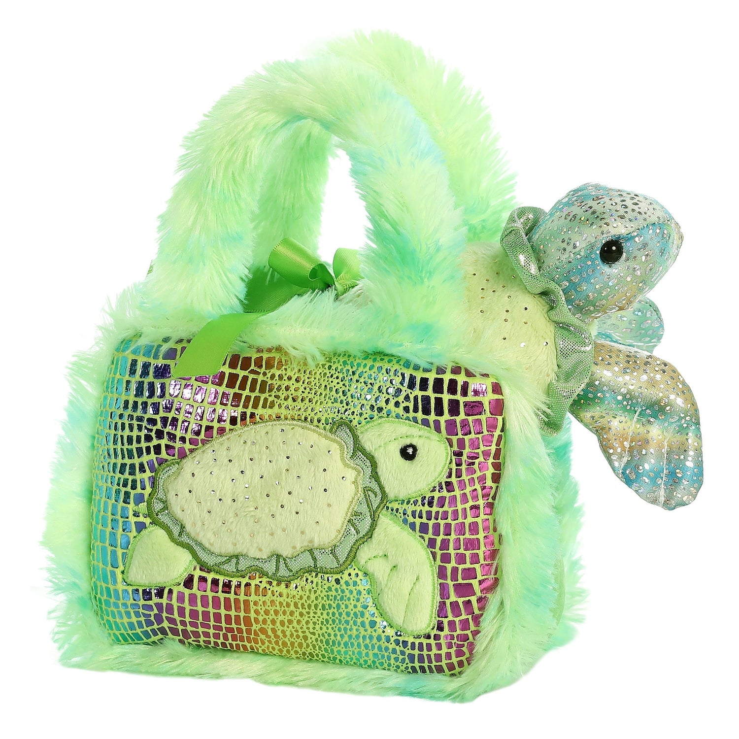 Fancy Pals Sea Turtle Plush Toy Stuffed Animal, 7 in