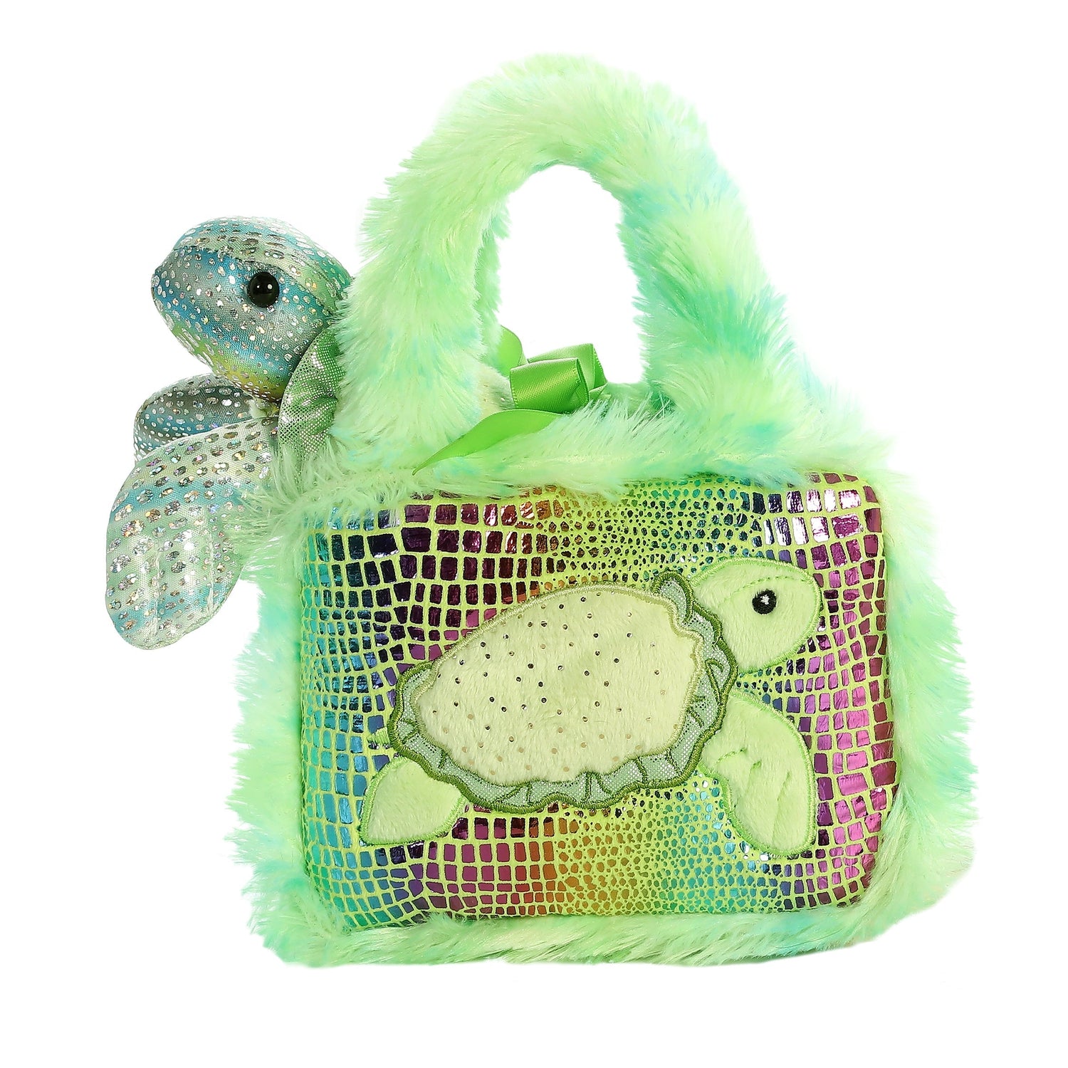 Fancy Pals Sea Turtle Plush Toy Stuffed Animal, 7 in