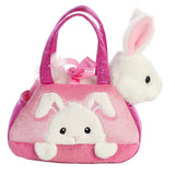 Fancy Pals Peek Boo Bunny Plush Toy Stuffed Animal, 7 in
