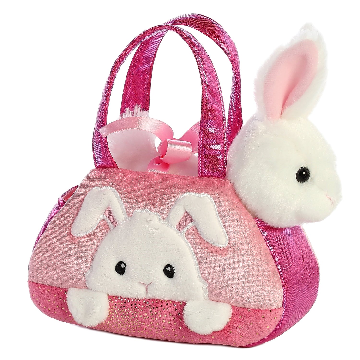 Fancy Pals Peek Boo Bunny Plush Toy Stuffed Animal, 7 in