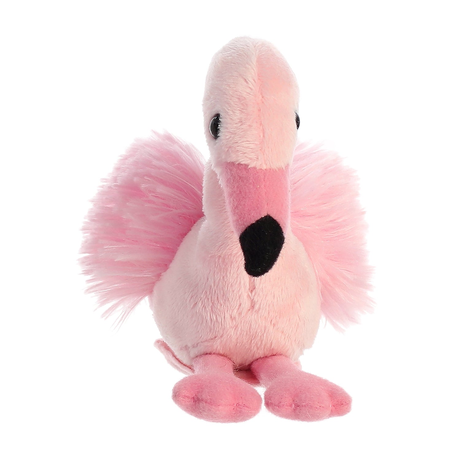 Shoulderkins Fay Flamingo Plush Toy Stuffed Animal, 6 in