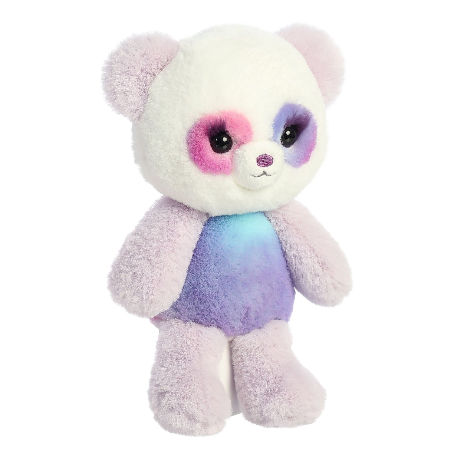 Sweet Pop Grape Swirl Panda Plush Toy Stuffed Animal, 9 in