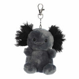 '- Palm Pals - 4" Onyx Axolotl Clip-On